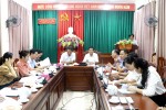 Ban Thường vụ Đảng ủy Khối các cơ quan và doanh nghiệp tỉnh làm việc với Văn phòng Điều phối nông thôn mới tỉnh