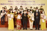 Đồng chí Trần Thị Quỳnh Nga đoạt giải Nhì Hội thi Báo cáo viên giỏi cấp tỉnh