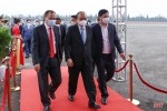 Chủ tịch nước nhấn nút khởi công Nhà máy Sản xuất Pin VinES tại KKT Vũng Áng