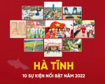 Hà Tĩnh - 10 sự kiện nổi bật năm 2022