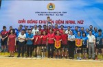 Giải bóng chuyền đệm Nam - Nữ Khối Văn hóa và Xã hội hưởng ứng Tháng Công nhân và chào mừng 95 năm Ngày thành lập Công đoàn Việt Nam