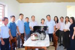 Chi bộ Ban Nội chính Tỉnh ủy bàn giao nhà cho trẻ mồ côi tại huyện Thạch Hà