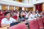 Thông qua 18 nghị quyết tại Kỳ họp thứ 30 của HĐND tỉnh Hà Tĩnh