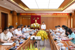 Ban Thường vụ Tỉnh ủy duyệt Đại hội Đảng bộ Các cơ quan Đảng tỉnh Hà Tĩnh