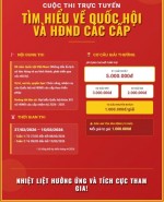 Triển khai Cuộc thi tìm hiểu bầu cử Quốc hội và Hội đồng nhân dân các cấp