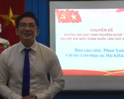 Hội thi Báo cáo viên giỏi Phan Xuân Tiến, Chi bộ Liên hiệp các Hội Khoa học KT